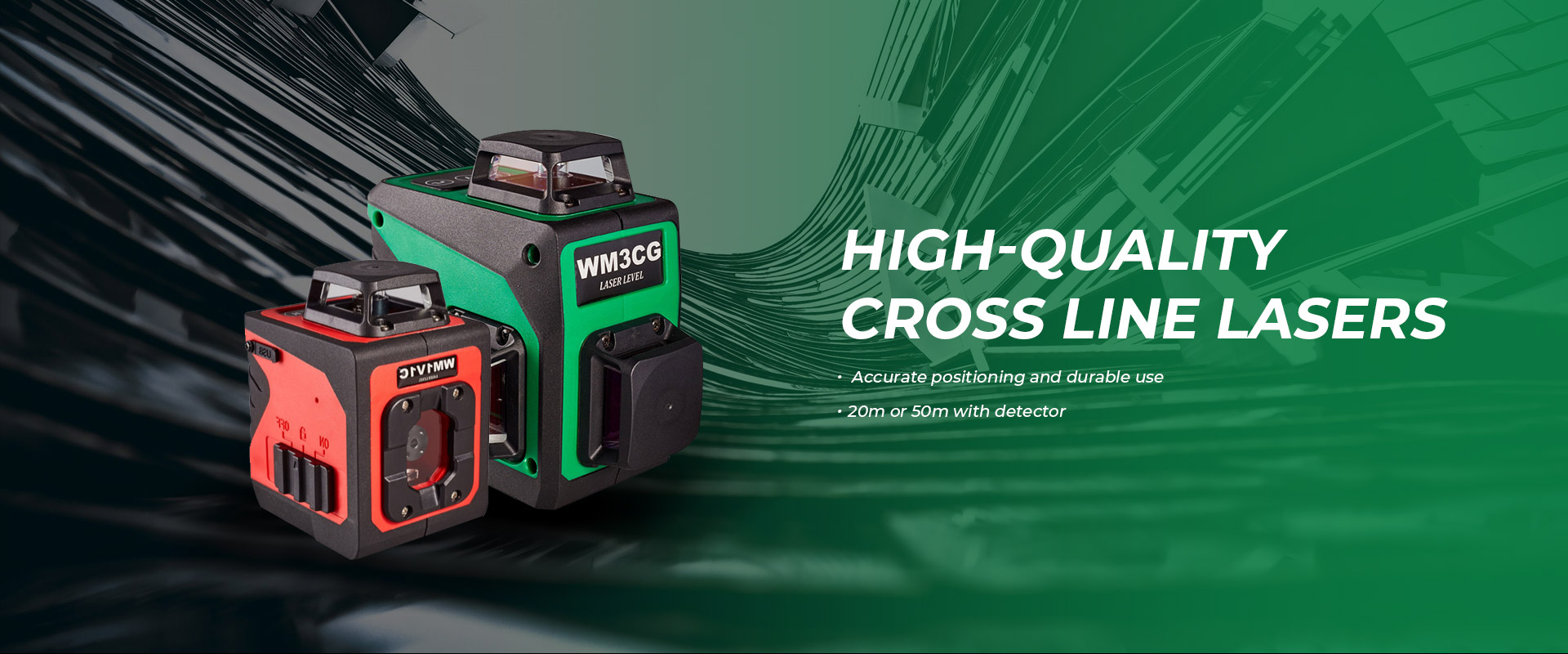 High-quality Cross Line Lasers
